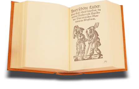 Weimarer Liederbuch Faksimile