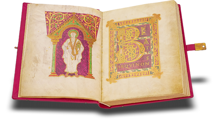 Goldener Psalter von St. Gallen Faksimile