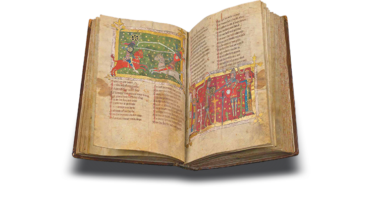 Leidener Wigalois Faksimile