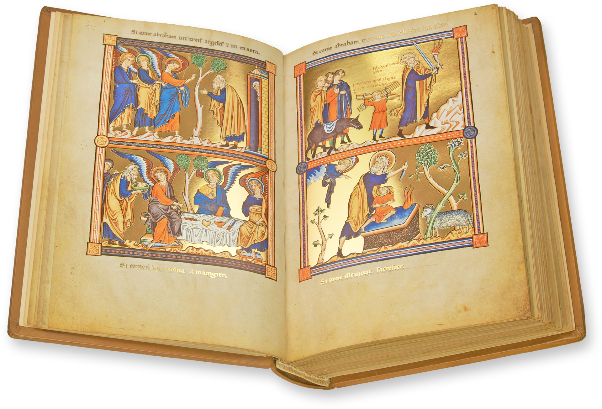 Ingeborg-Psalter Ein prachtvolles Hochzeitsgeschenk für die dänische Prinzessin Ingeborg, die 1193 König Philipp II. August von Frankreich heiratete. (Ingeborg-Psalter, Nordfrankreich — Um 1200)