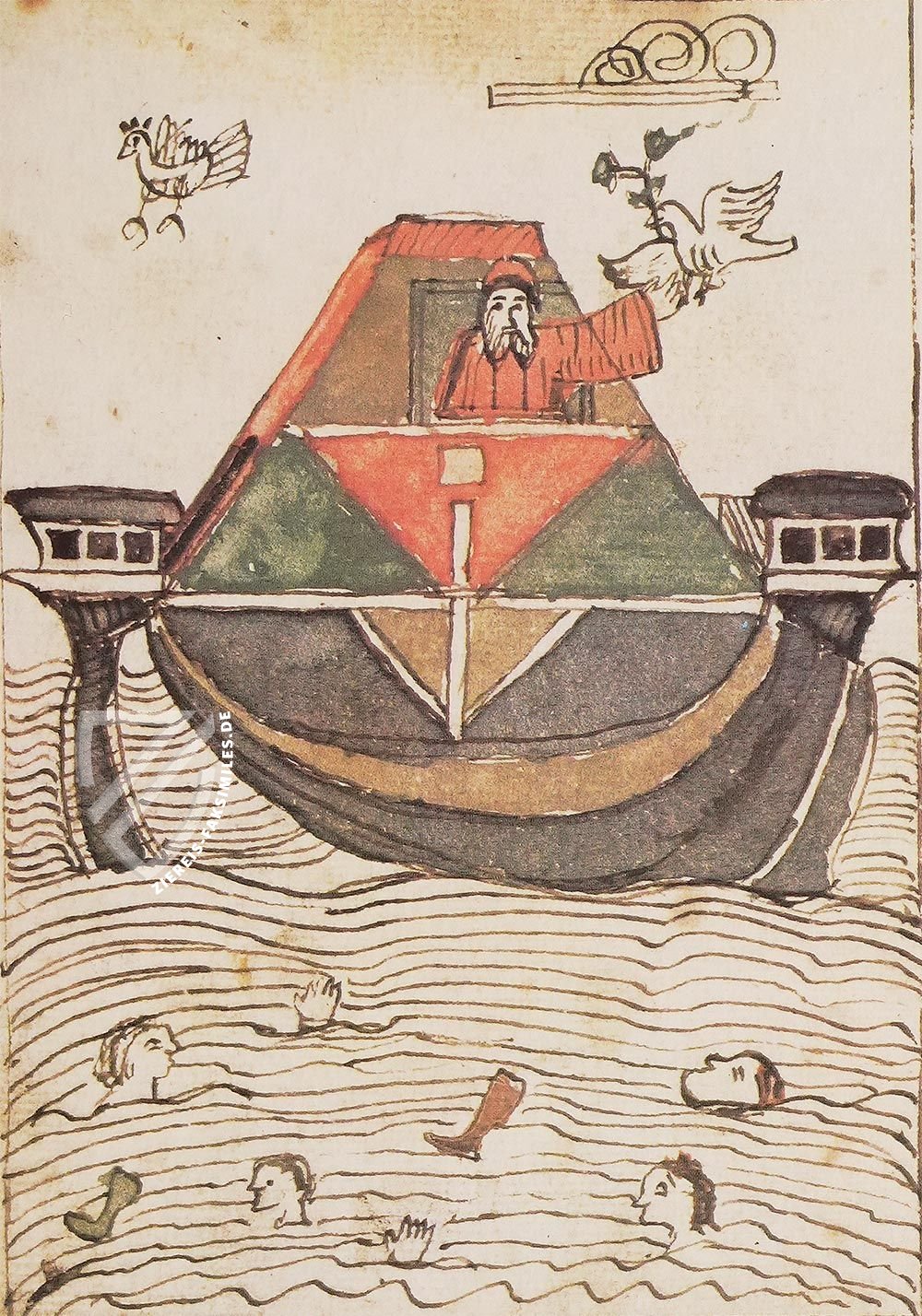 Bilder-Pentateuch des Moses da Castellazzo (Choumach-Codex) – Akademische Druck- u. Verlagsanstalt (ADEVA) – Codex 1164 – Żydowski Instytut Historyczny (Warschau, Polen) Bilder-Pentateuch des Moses da Castellazzo (Choumach-Codex) – Akademische Druck- u. Verlagsanstalt (ADEVA) – Codex 1164 – Żydowski Instytut Historyczny (Warschau, Polen)