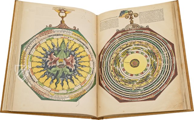 Astronomicum Caesareum – Edition Leipzig – Math Fol. p. 38 – Forschungsbibliothek Gotha (Gotha, Deutschland) Astronomicum Caesareum – Edition Leipzig – Math Fol. p. 38 – Forschungsbibliothek Gotha (Gotha, Deutschland)