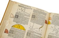 Astronomicum Caesareum – Edition Leipzig – Math Fol. p. 38 – Forschungsbibliothek Gotha (Gotha, Deutschland) Astronomicum Caesareum – Edition Leipzig – Math Fol. p. 38 – Forschungsbibliothek Gotha (Gotha, Deutschland)