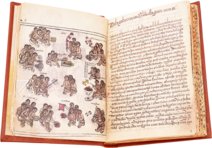 Codex aus Michoacán – Testimonio Compañía Editorial – Ç.IV.5 – Real Biblioteca del Monasterio de San Lorenzo de El Escorial (San Lorenzo de El Escorial, Spanien) Codex aus Michoacán – Testimonio Compañía Editorial – Ç.IV.5 – Real Biblioteca del Monasterio de San Lorenzo de El Escorial (San Lorenzo de El Escorial, Spanien)