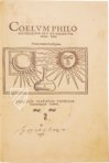 Coelum philosophorum seu de Secretis Naturae – Circulo Cientifico – Biblioteca Nacional de España (Madrid, Spanien)