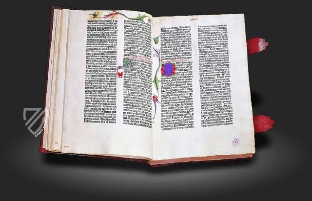 Gutenberg-Bibel - 42-Zeilige Bibel - Ziereis Faksimiles