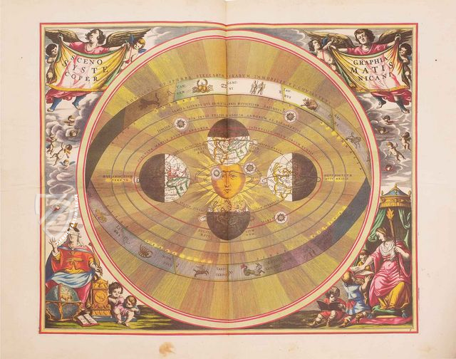 Cellarius Himmelsatlas - Atlas Harmonia Macrocosmica â Coron Verlag â Sign. gr. Fol. 3/497a â UniversitĂ€tsbibliothek Darmstadt (Darmstadt, Deutschland) Cellarius Himmelsatlas - Atlas Harmonia Macrocosmica â Coron Verlag â Sign. gr. Fol. 3/497a â UniversitĂ€tsbibliothek Darmstadt (Darmstadt, Deutschland)