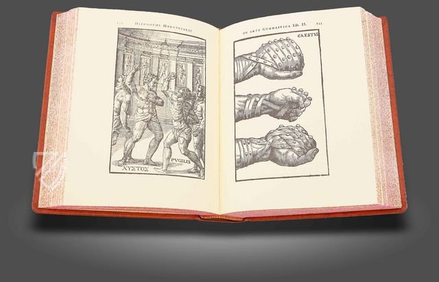 Hieronymus Mercurialis: De Arte Gymnastica – Editions Medicina Rara – Ah VI 1.4 – Universitätsbibliothek Tübingen (Tübingen, Deutschland)