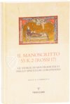 Heilsspiegel mit Bildern aus dem Leben des Heiligen Franziskus – Istituto dell'Enciclopedia Italiana - Treccani – MS Rossi 17 (55.K.2) – Biblioteca dell'Accademia Nazionale dei Lincei e Corsiniana (Rom, Italien)