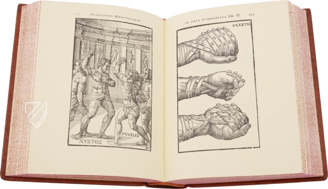 Hieronymus Mercurialis: De Arte Gymnastica – Editions Medicina Rara – Ah VI 1.4 – Universitätsbibliothek Tübingen (Tübingen, Deutschland)